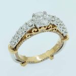 انگشتر جواهر مدل لیدی